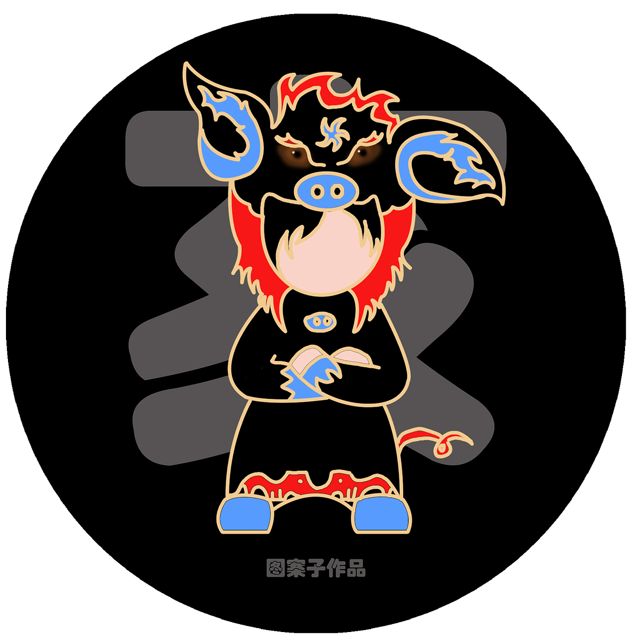 十二生肖【修改前】（图ZMTk4MDQ5NDg=） - 商业插画 - 站酷设计师图案子原创素材 - 站酷ZCOOL