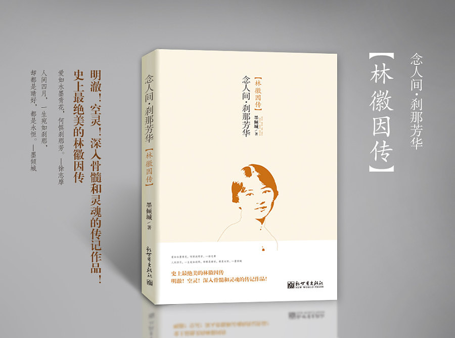 林徽因传封面设计