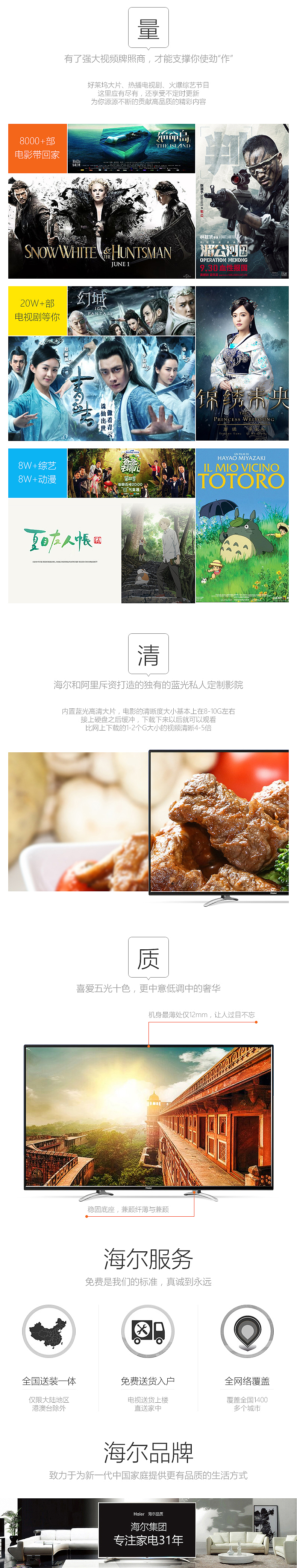 数码电器详情页