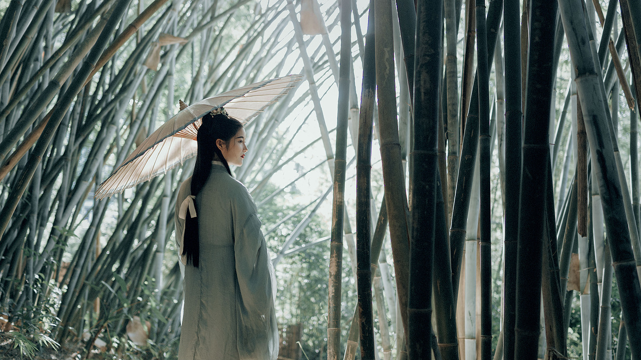 竹间影（图ZMTM1MjAxOTUy） - 人像摄影 - 站酷设计师若寒Rock原创素材 - 站酷ZCOOL