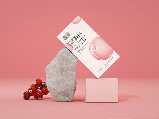 碧资堂胶原蛋白包装设计 | 打造活力美肌！紫安钰