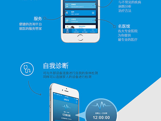 医疗的APP（个人主页-ZMTYyNTQxMDg=） - APP界面 - 站酷设计师GOD1PX原创素材 - 站酷ZCOOL