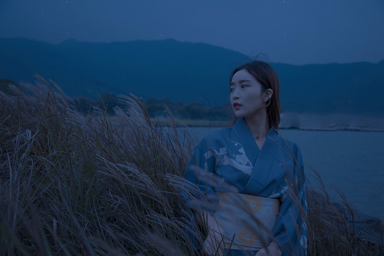 蓝色的梦-发生在蓝色的夜里（图ZMjI5NTIzNzAw） - 人像摄影 - 站酷设计师三维设小周原创素材 - 站酷ZCOOL
