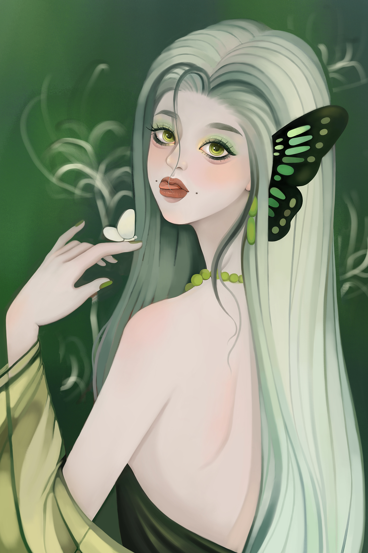 魔女系列少女插画合集1（图ZMjgzMDc0MjM2） - 艺术插画 - 站酷设计师孔格格妲原创素材 - 站酷ZCOOL