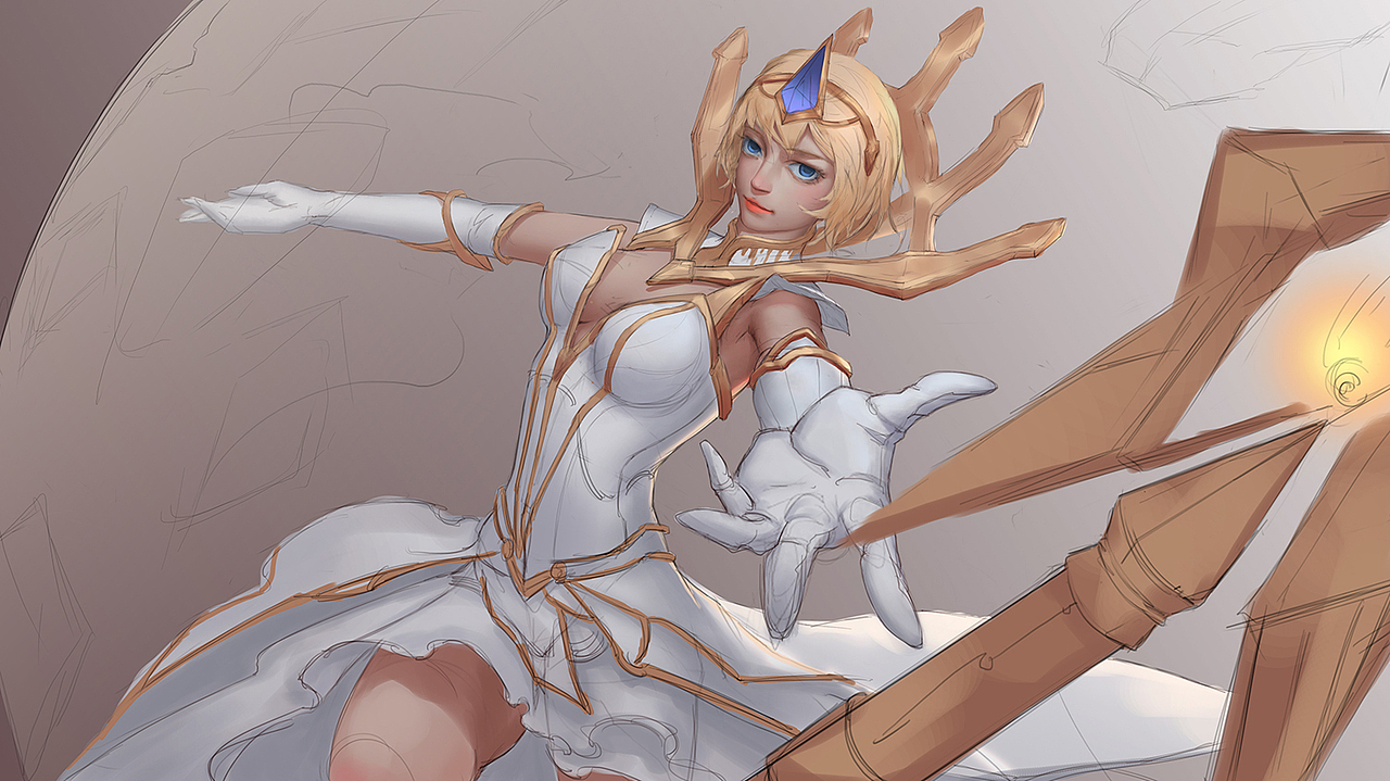 LOL大元素使拉克丝同人