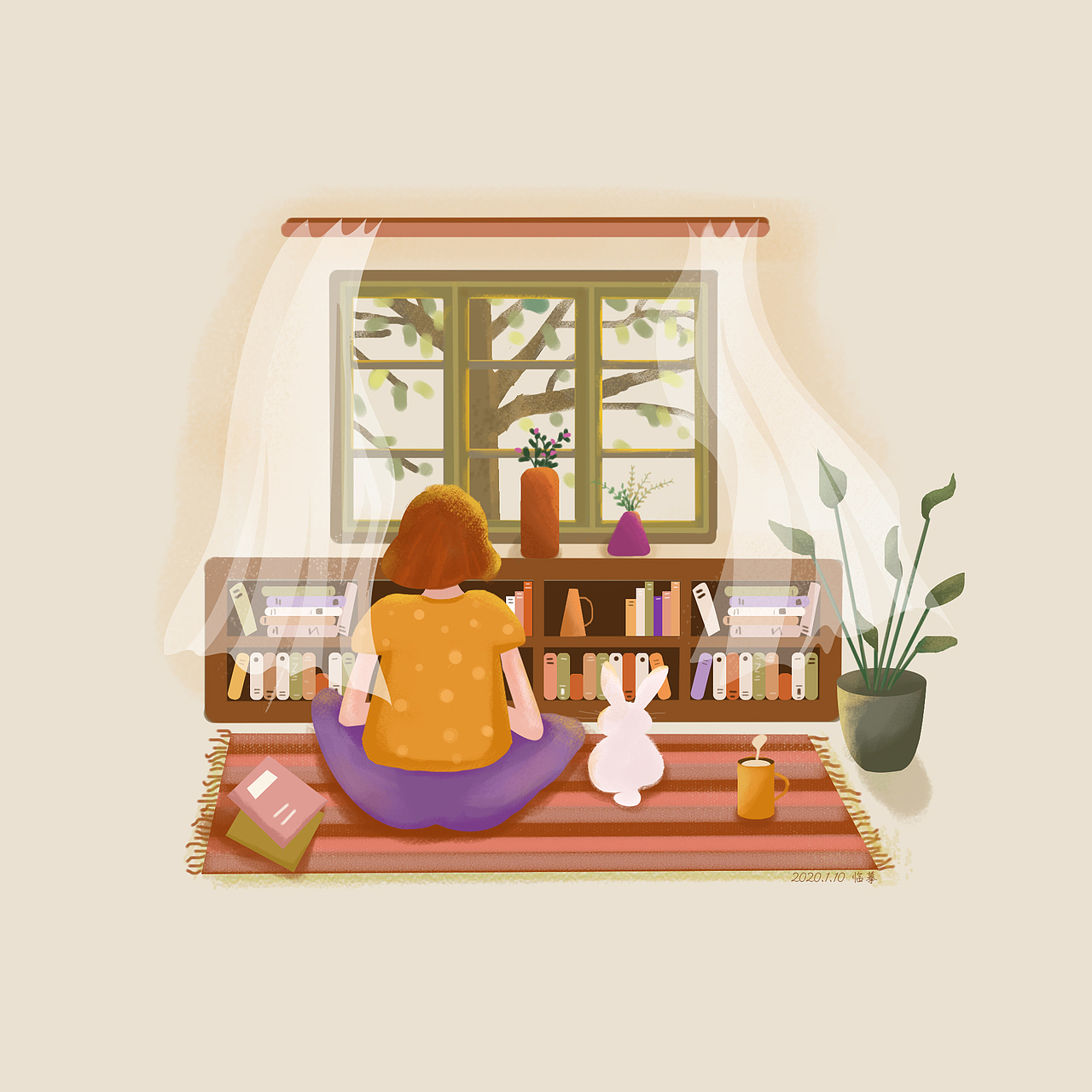 插画练习（图ZMjE4NzA5MDA0） - 创作习作 - 站酷设计师喵喵tiaotiao原创素材 - 站酷ZCOOL