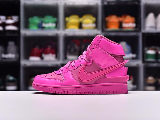 AMBUSH x Dunk High 亮粉色高帮联名款 CU7544 600