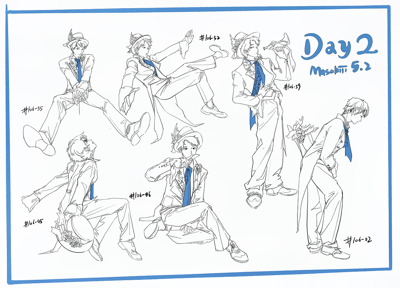 #速写60天挑战赛 day2 @速写班长