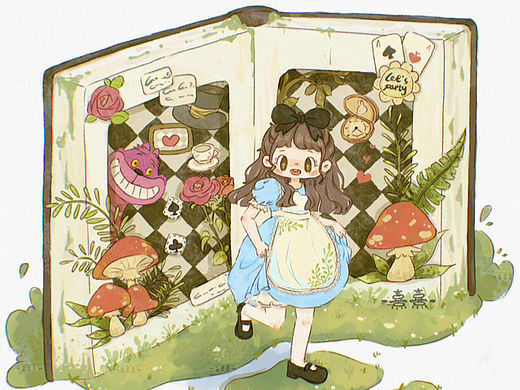 壁纸小场景（个人主页-ZNjU4NjA3NzI=） - 商业插画 - 站酷设计师_吴熹熹_原创素材 - 站酷ZCOOL