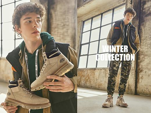 cabbeen shoes卡宾男鞋 2020冬lookbook
