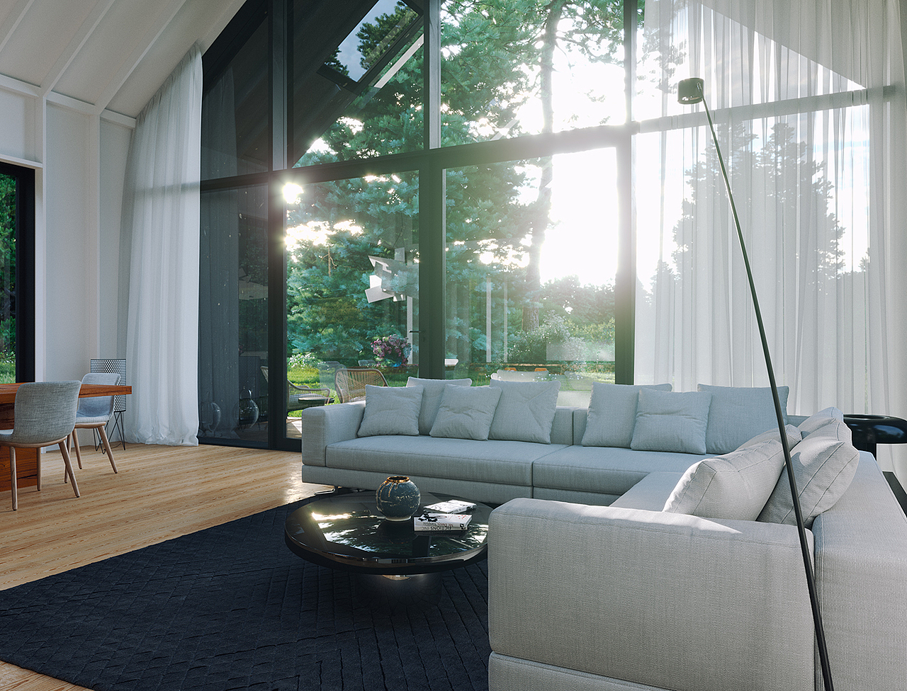 Lakeside house（图ZMTY5NTQwNDIw） - 建筑/空间 - 站酷设计师xSHD原创素材 - 站酷ZCOOL