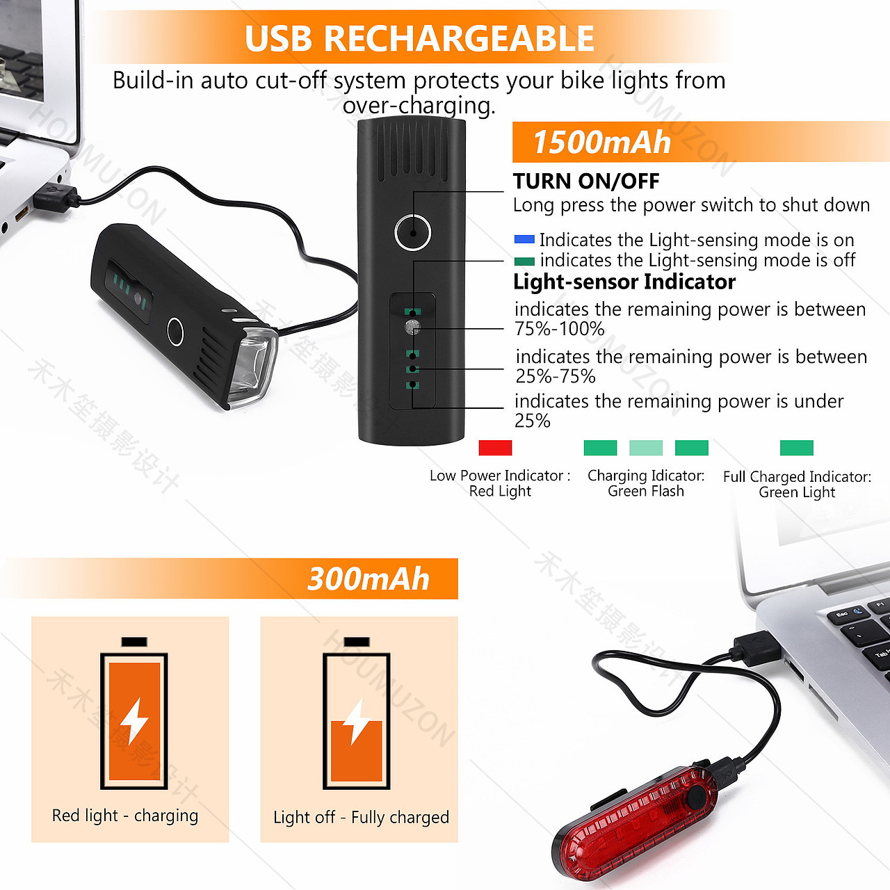 自行车尾灯 亚马逊主图 产品拍摄