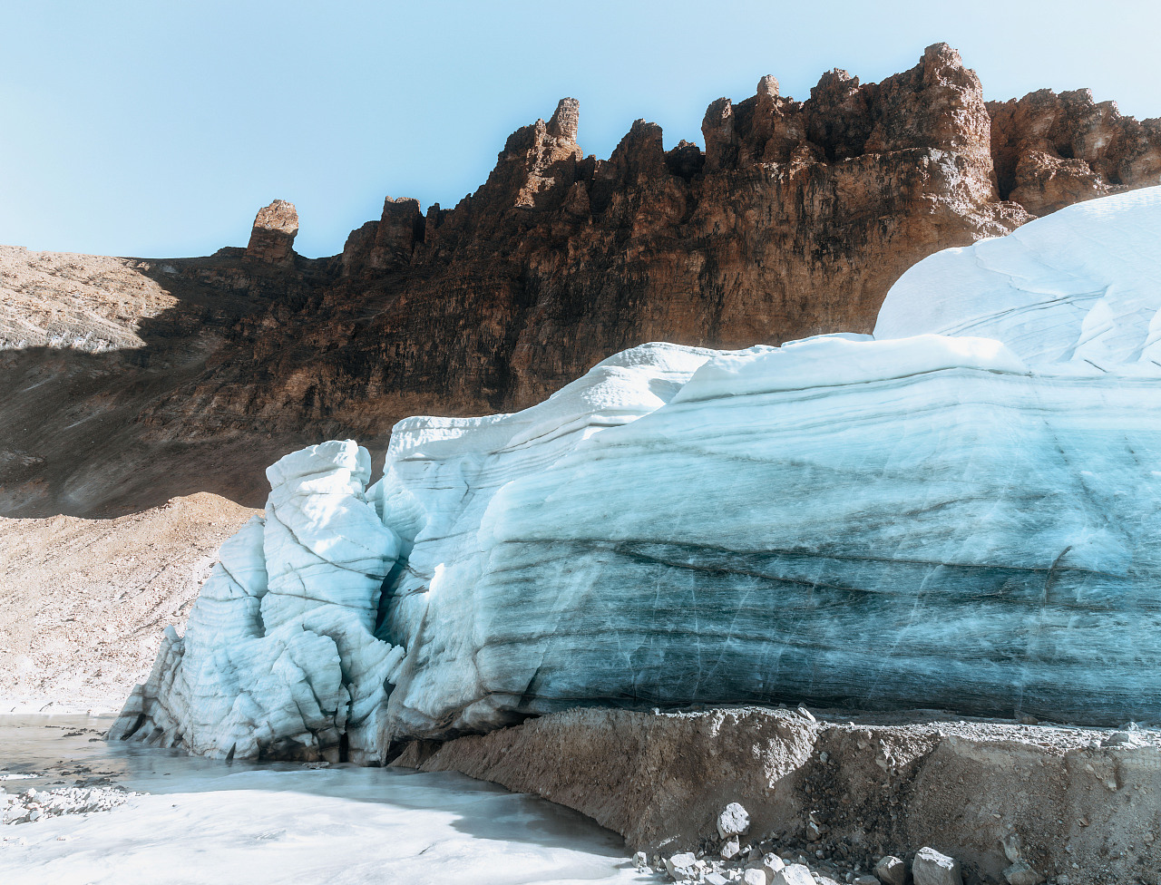 西藏冰川