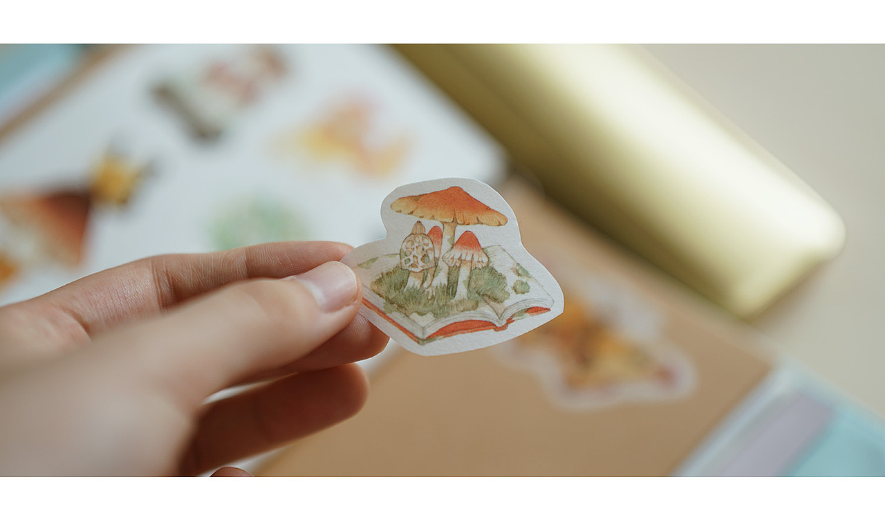 蘑菇环游记（图ZMTI4ODIyNzQ4） - 商业插画 - 站酷设计师画画的lulu原创素材 - 站酷ZCOOL