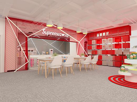 superme+办公室文化装饰