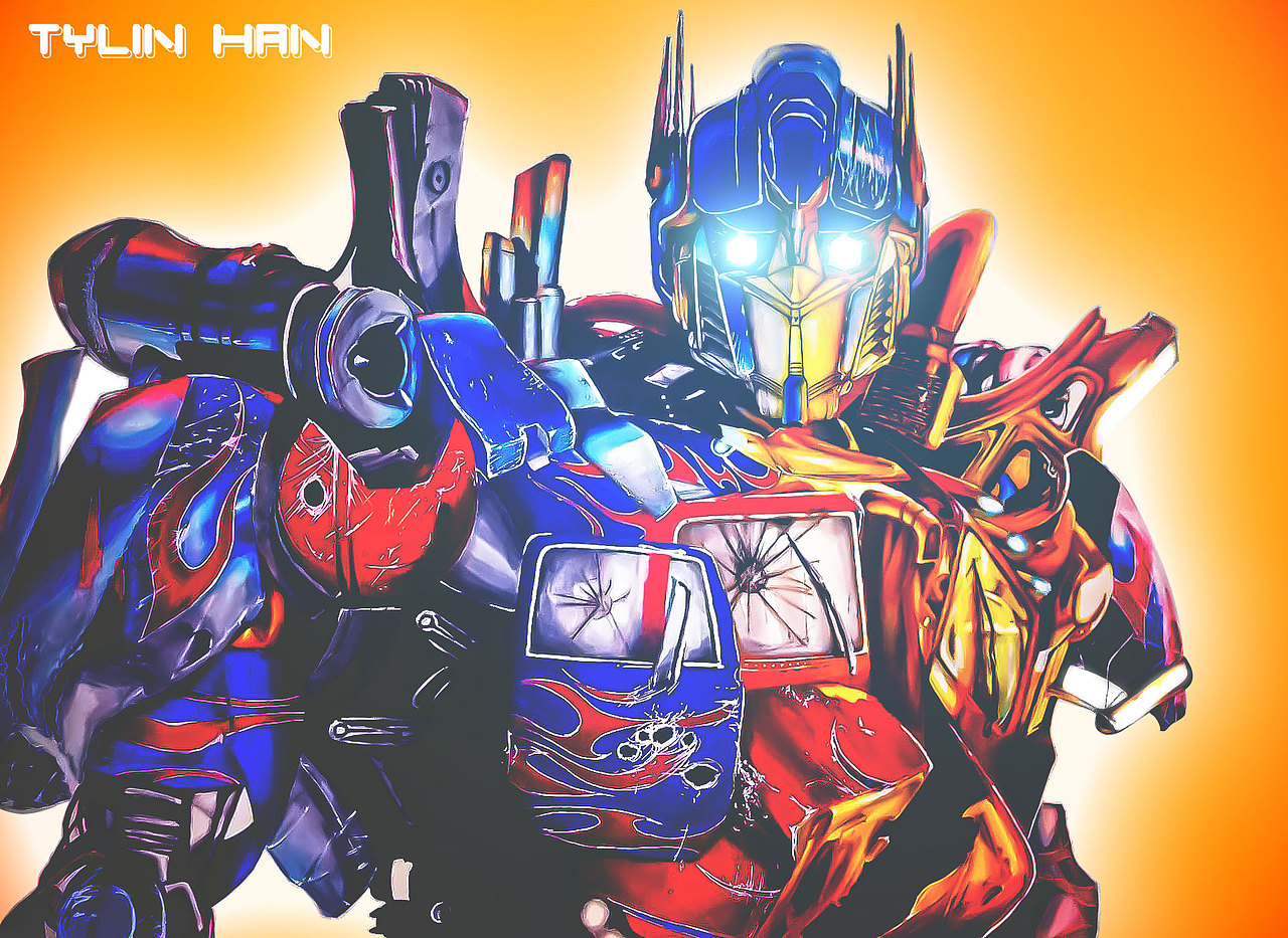 【马克笔】擎天柱 - optimus prime