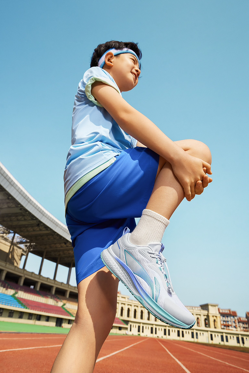 商业拍摄,童跑步系列