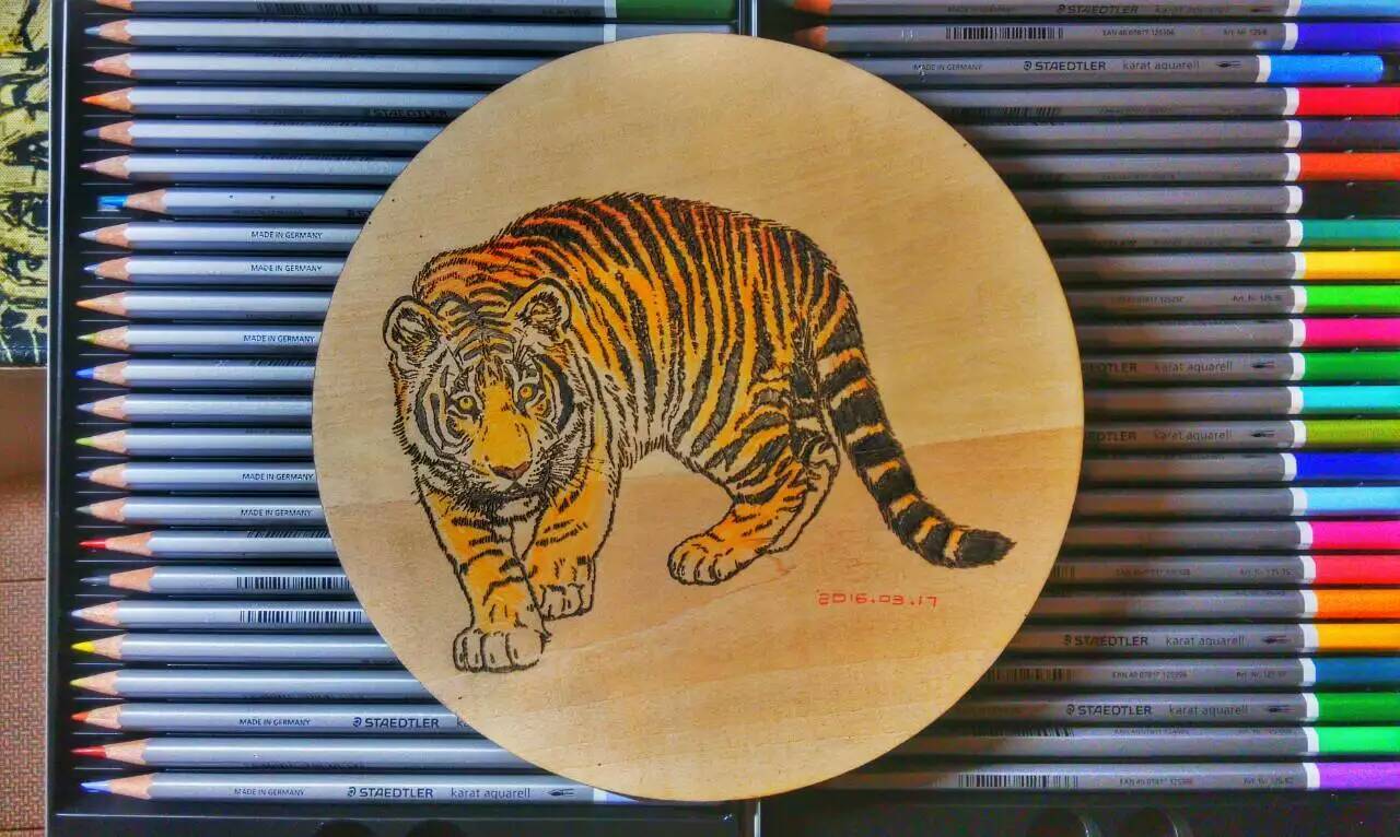 激光雕刻试验品