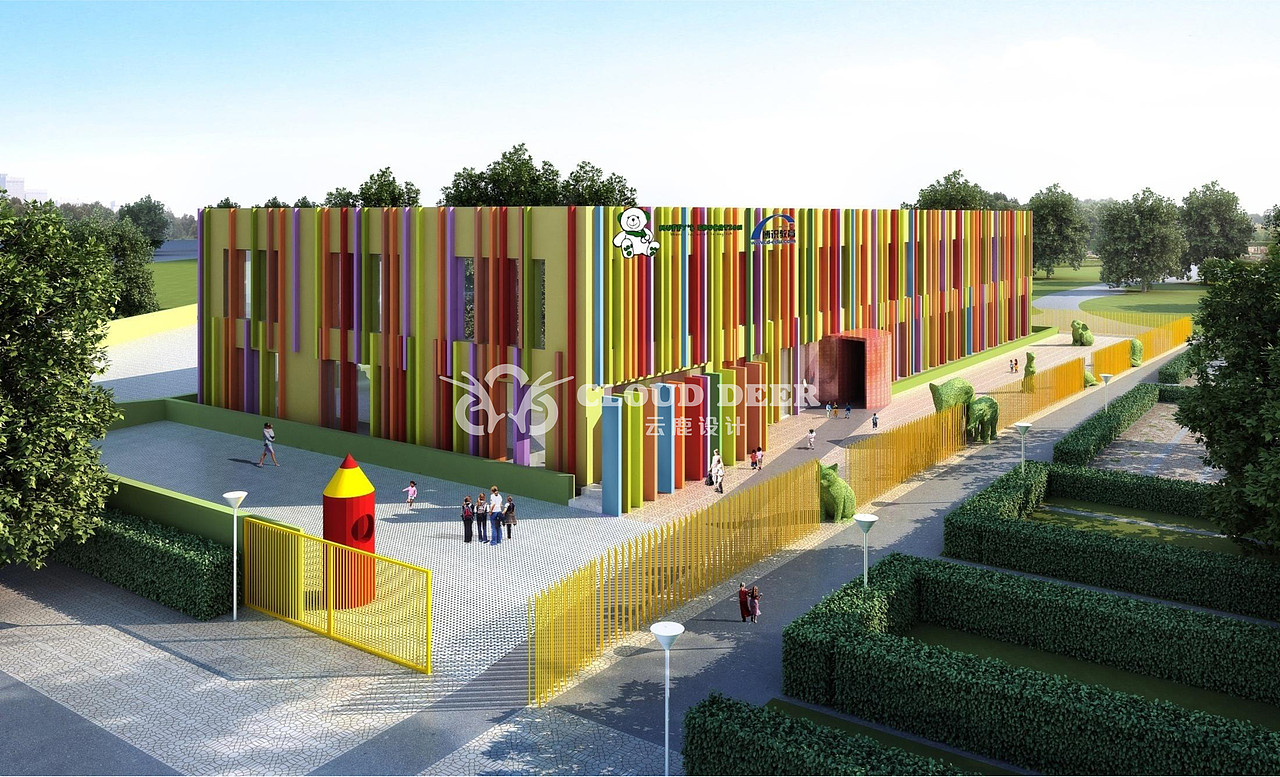 北京云鹿幼儿园设计,让幼儿爱上它
