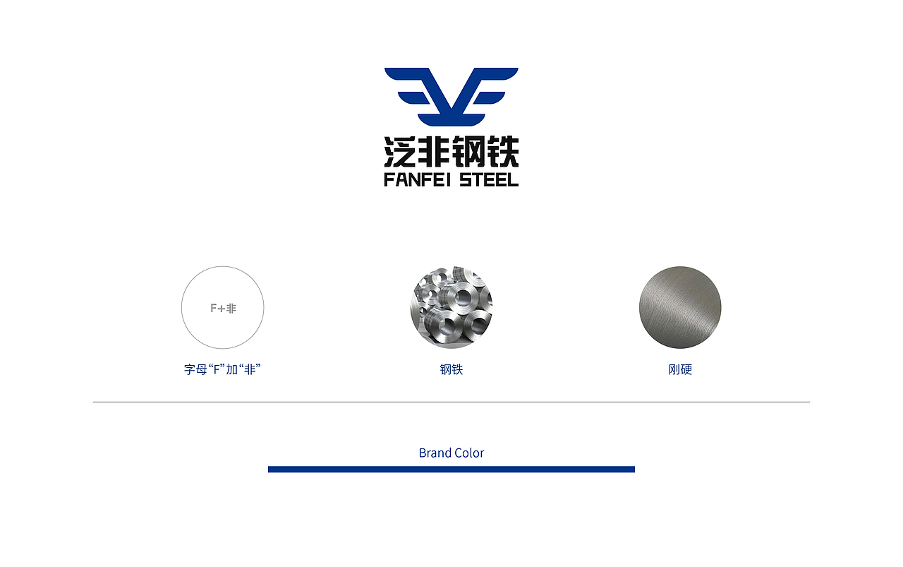 泛非钢铁logo设计