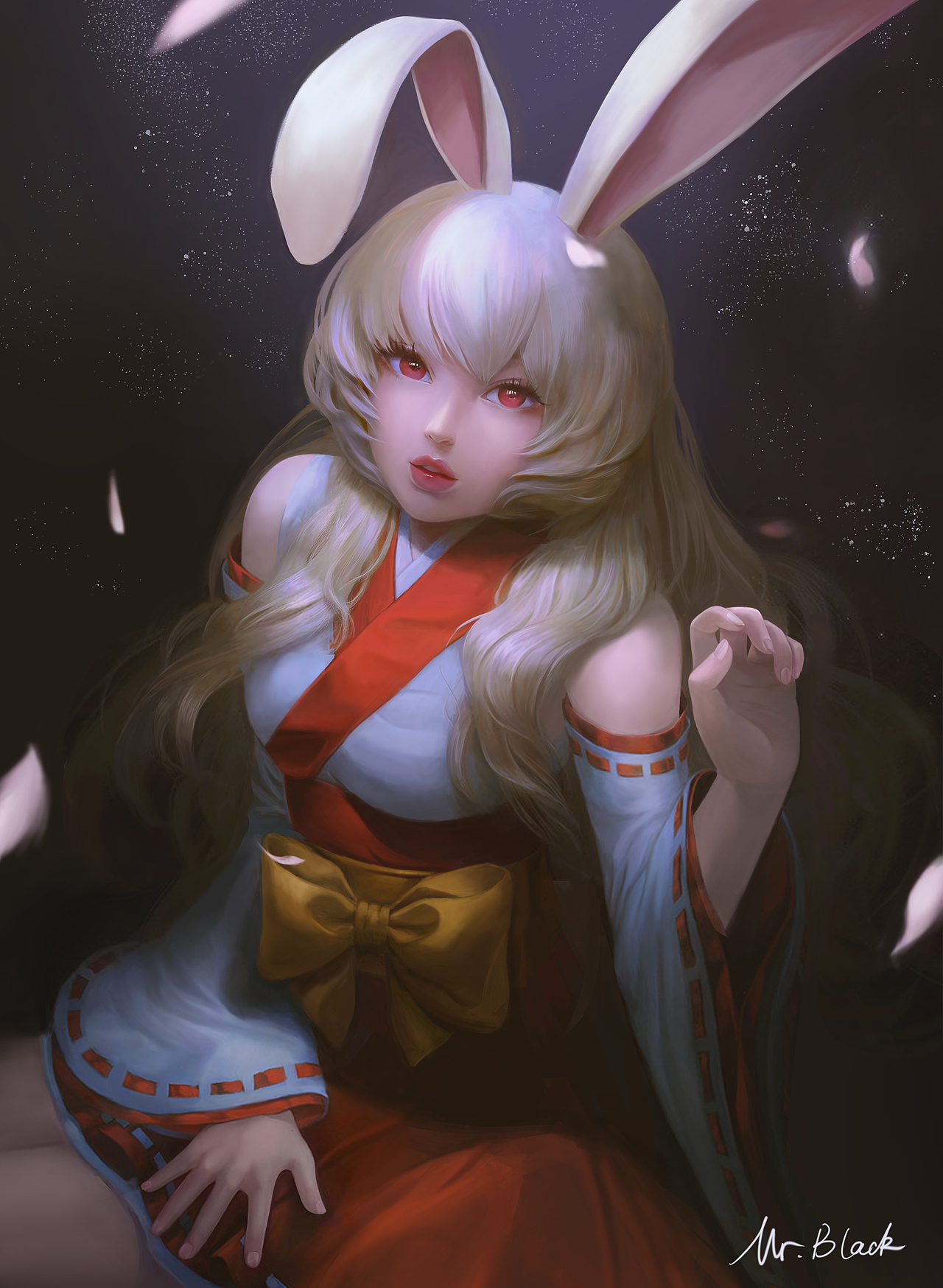 柔骨魅兔 cg同人漫畫（人物習(xí)作）（圖ZMjM1MTU4MTI4） - 游戲原畫 - 站酷設(shè)計(jì)師MrBlacki原創(chuàng)素材 - 站酷ZCOOL