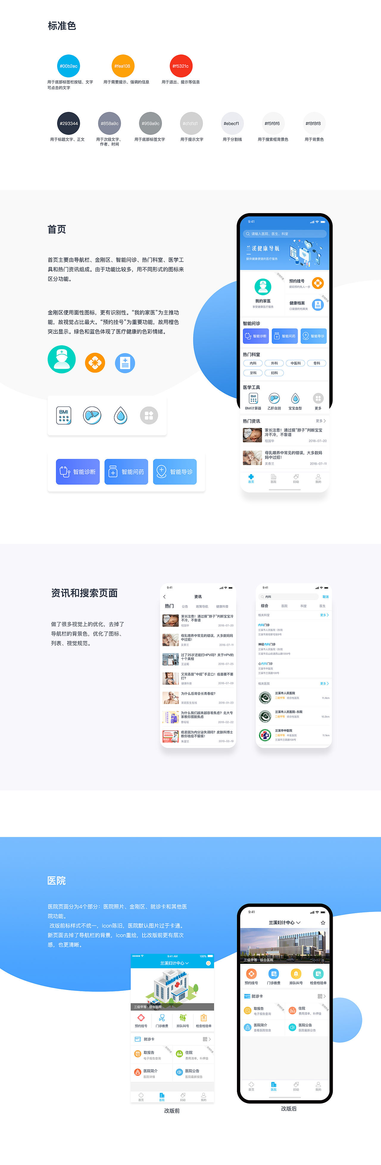 健康兰溪APP-Redesign（图ZMTQ5MTI4NDQ4） - APP界面 - 站酷设计师一只胖兔子原创素材 - 站酷ZCOOL