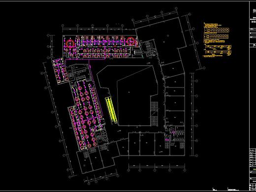 火锅店部分电气施工图 