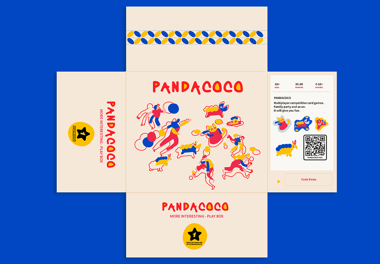 pandacoco 卡牌桌游包装盒设计_1989百万创意无限-站酷zcool