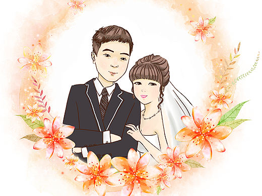 朋友结婚请柬插图