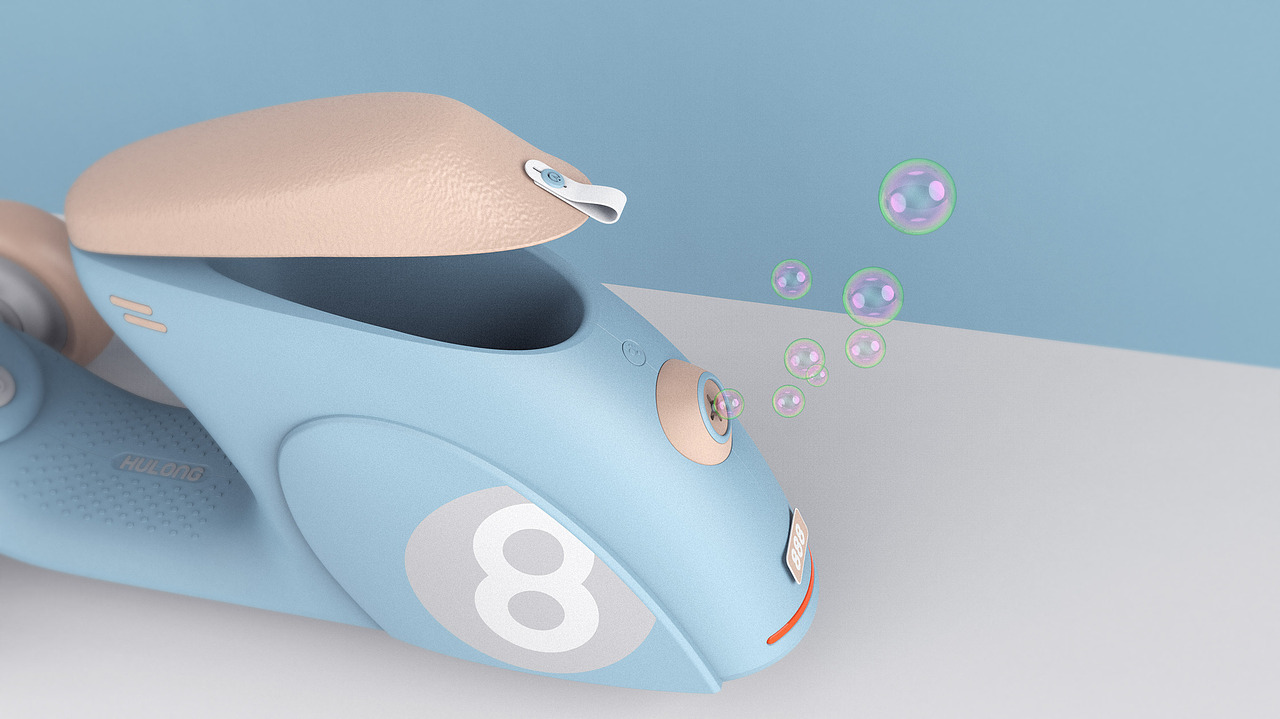 哈士奇设计作品-米高车