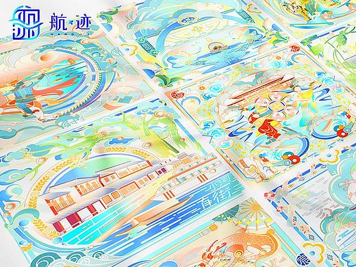 大运河杭州段九景图|《航迹》