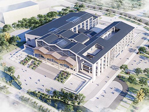 #2021青春答卷#<湘潭市图书馆新馆设计>