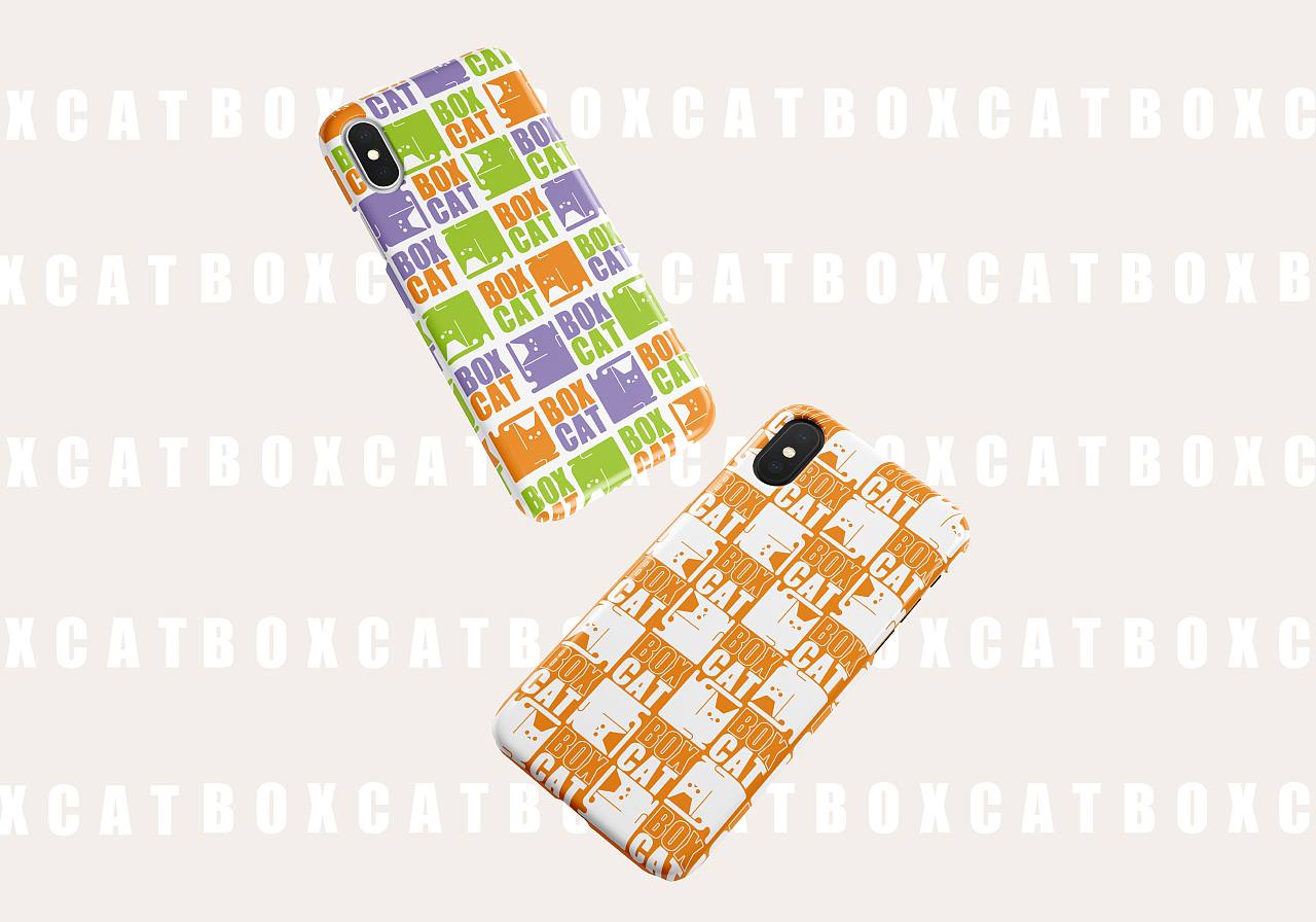 猫小盒宠物服务店VI设计