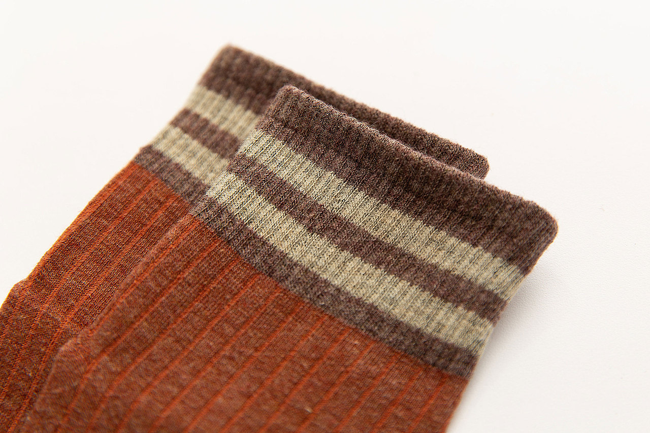 2019春夏女袜袜子五指袜二杠日系学院风复古