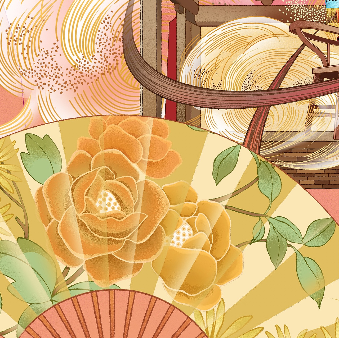 城市印象系列插画