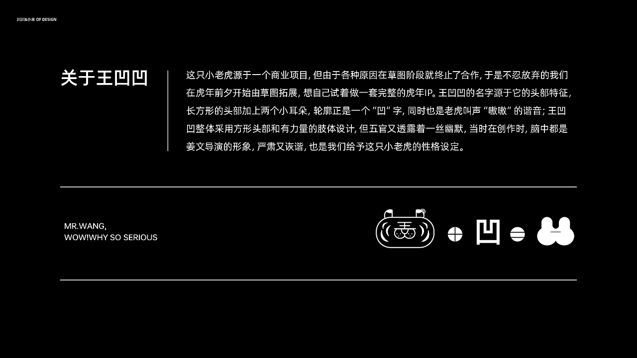 川川&小米 | 王凹凹IP形象品牌视觉设计