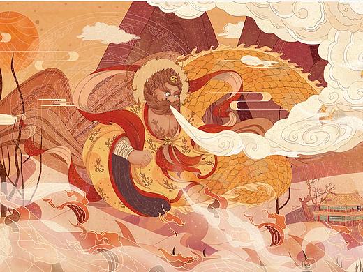 国风插画设计