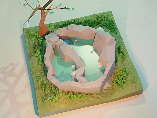 3d lowpoly练习
