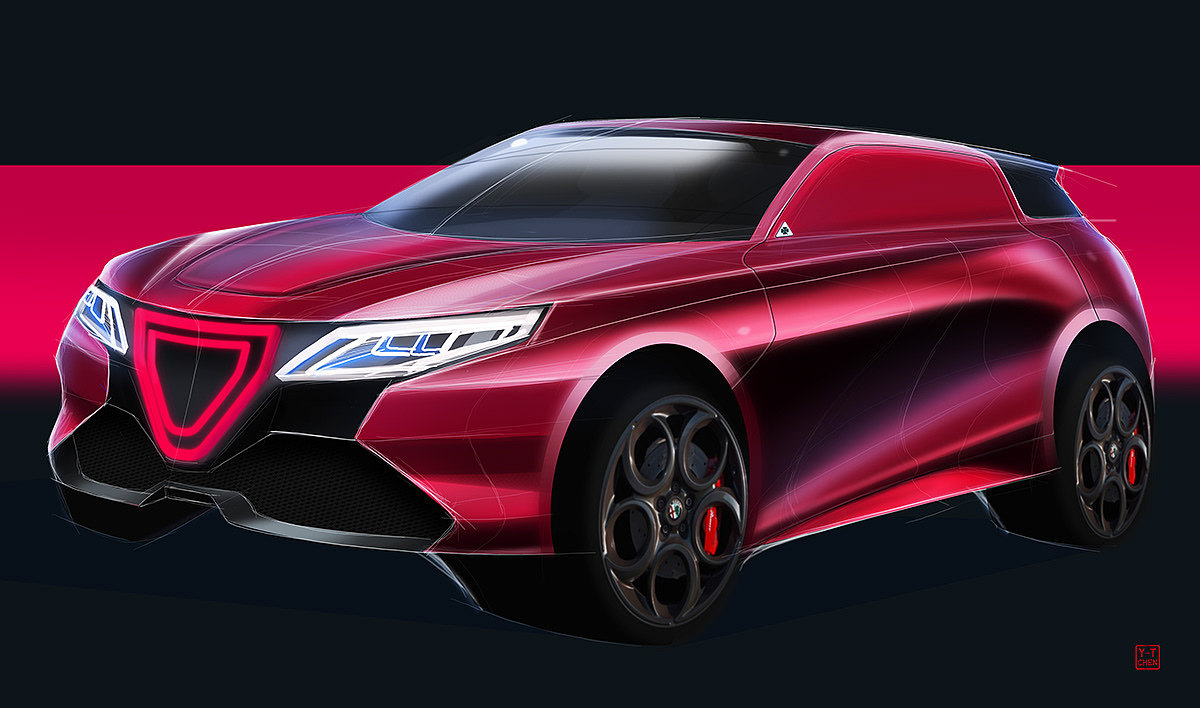 Alfa Romeo concept SUV crossover pickup in 2023