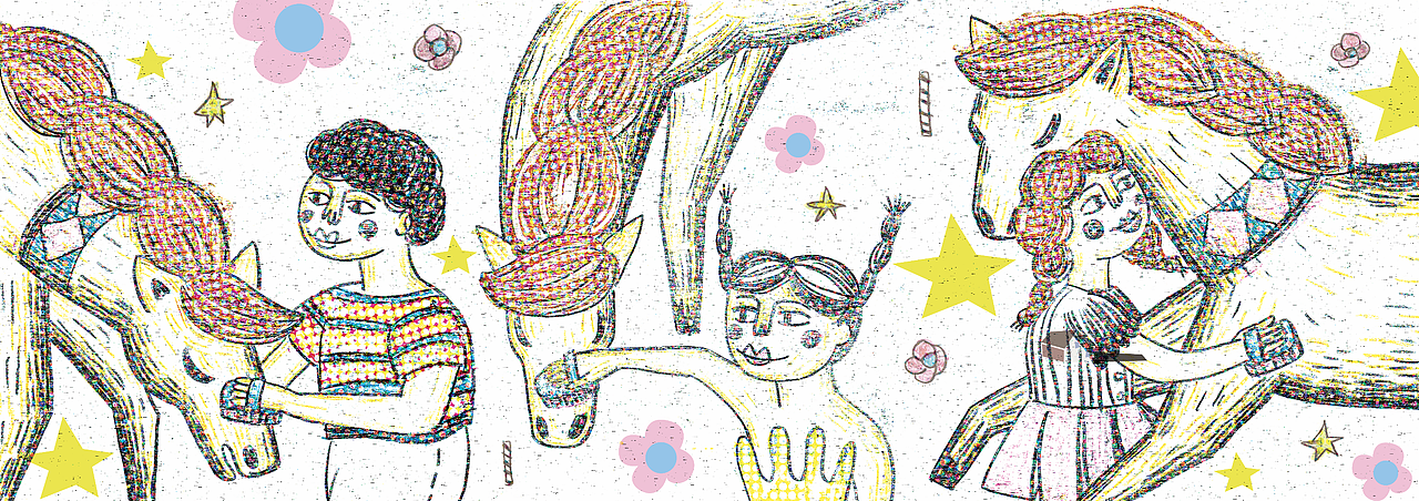 旋转木马儿童绘本