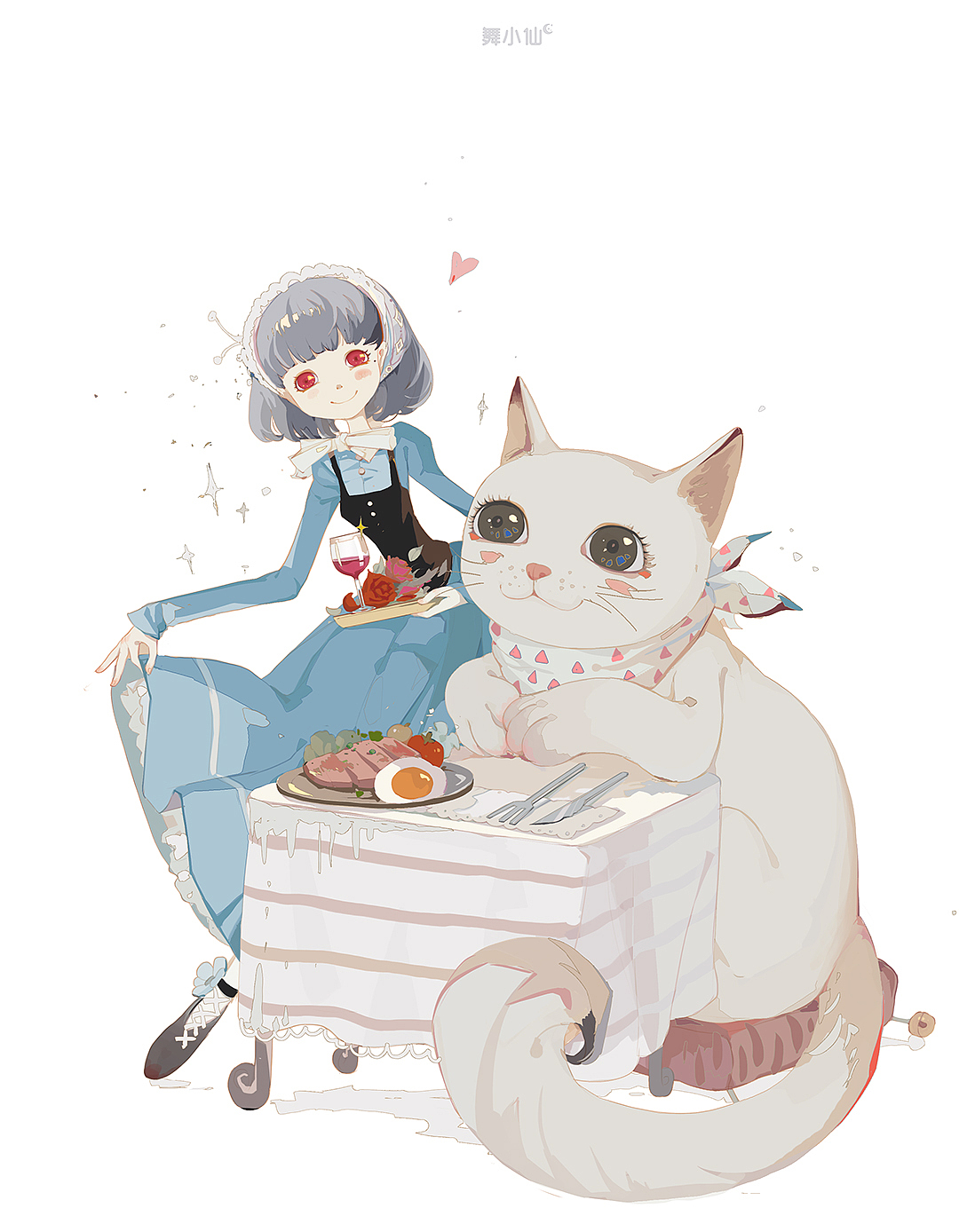 大猫猫系列~~~~~~~~~（图ZMTYwNzk3NTg4） - 商业插画 - 站酷设计师舞小仙原创素材 - 站酷ZCOOL