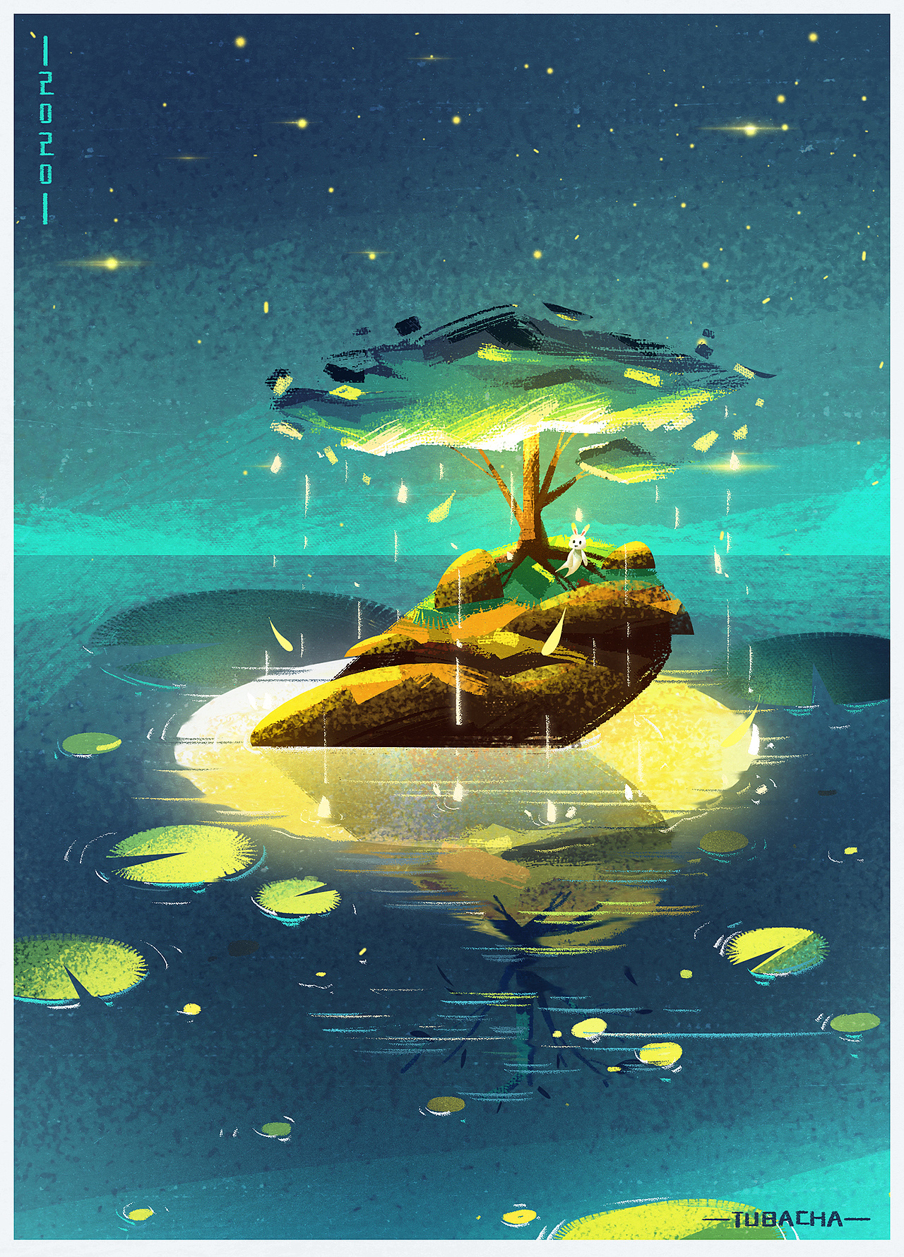 水中月系列-春夏秋冬