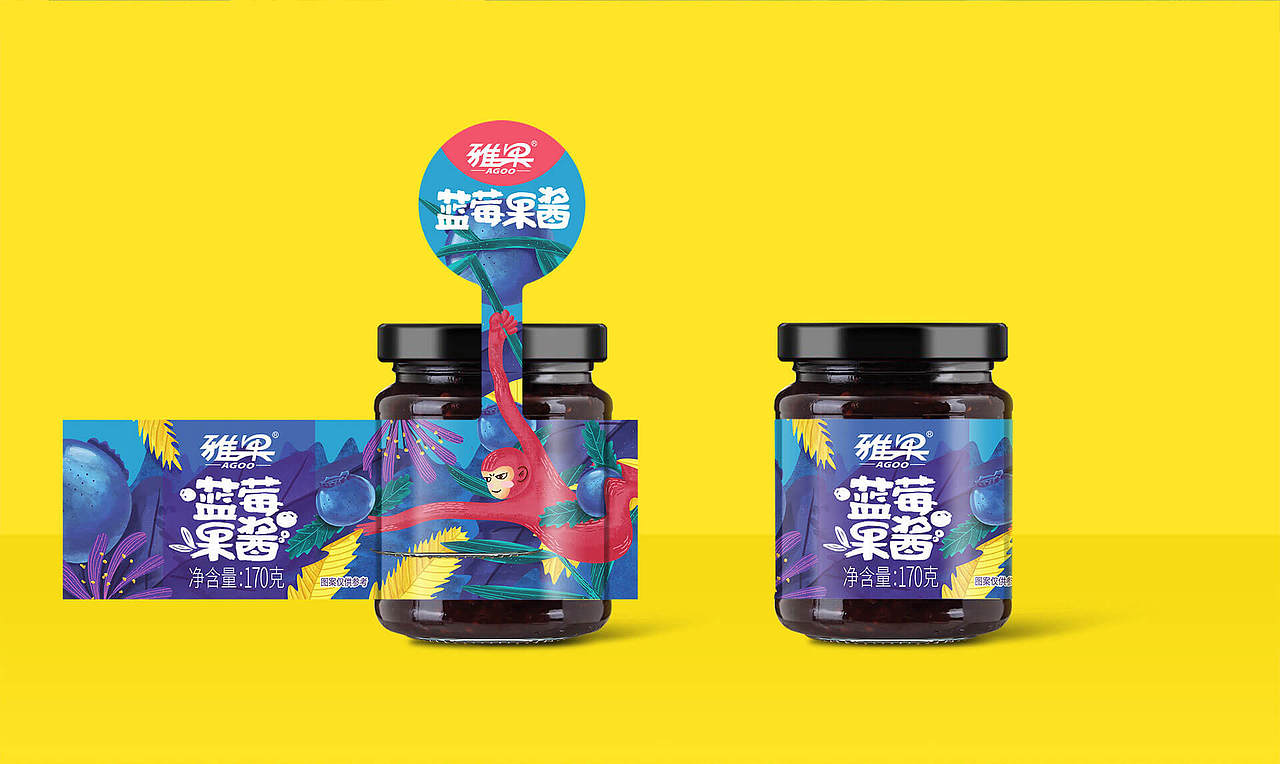 雅果烘焙坊果酱系列 | 品牌规划、产品包装设计