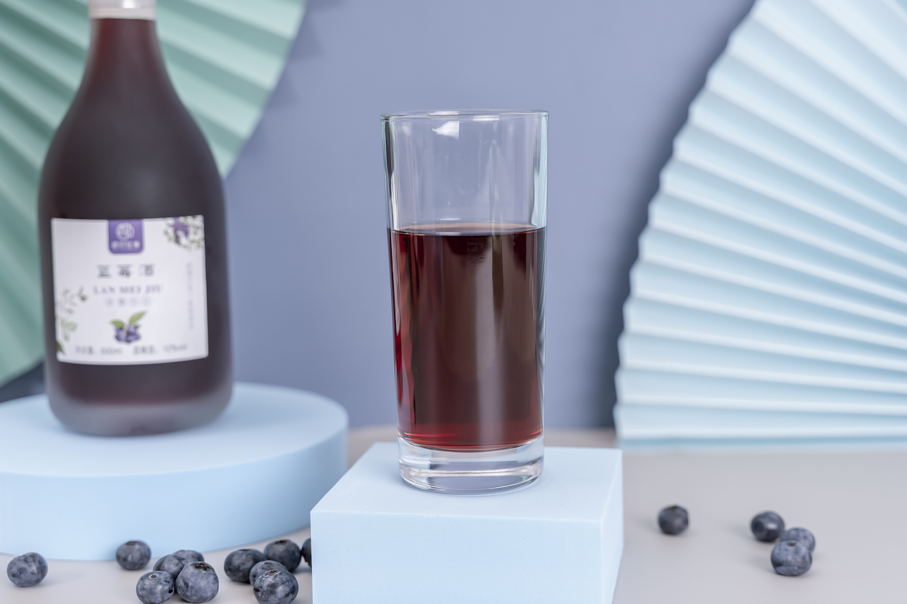 初见往事 | 花果酒 | 酒拍摄/摄影 | 青梅 蓝莓 百香果