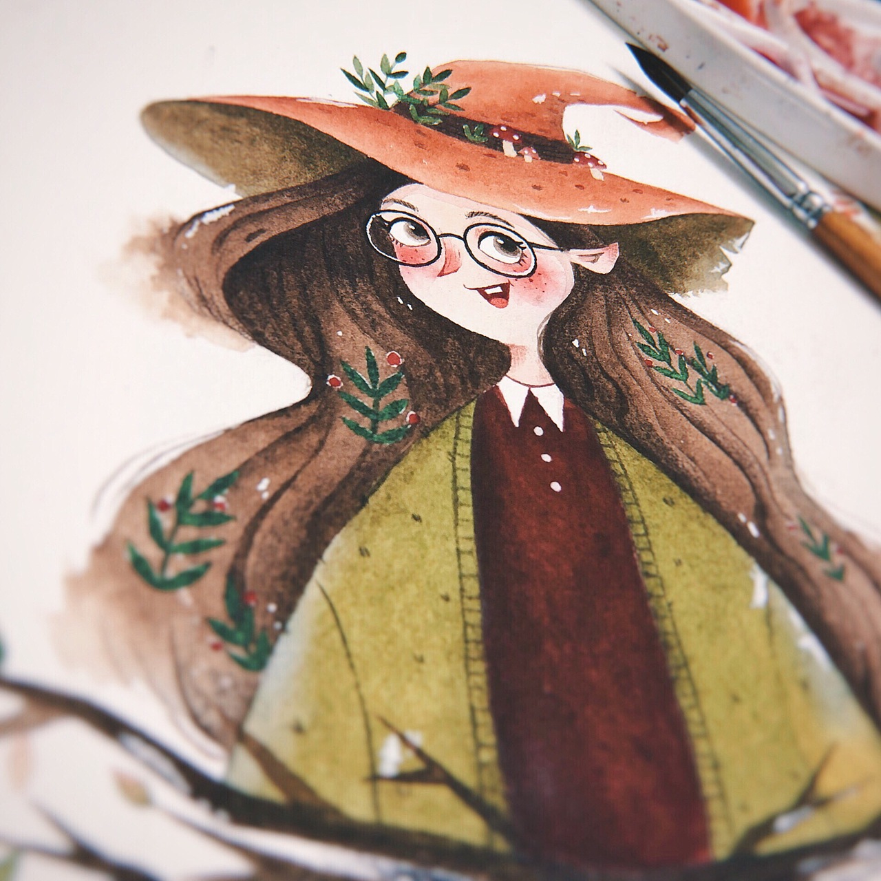 水彩手绘（图ZMTM0MDQzNTgw） - 儿童插画 - 站酷设计师cheerMary原创素材 - 站酷ZCOOL