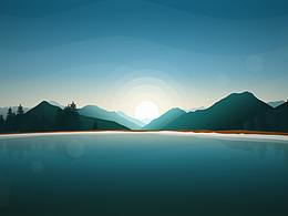 插畫練習(xí)-風(fēng)景