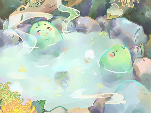 寒露（个人主页-ZMjg1MTcwNjQ=） - 创作习作 - 站酷设计师尤加利绿原创素材 - 站酷ZCOOL