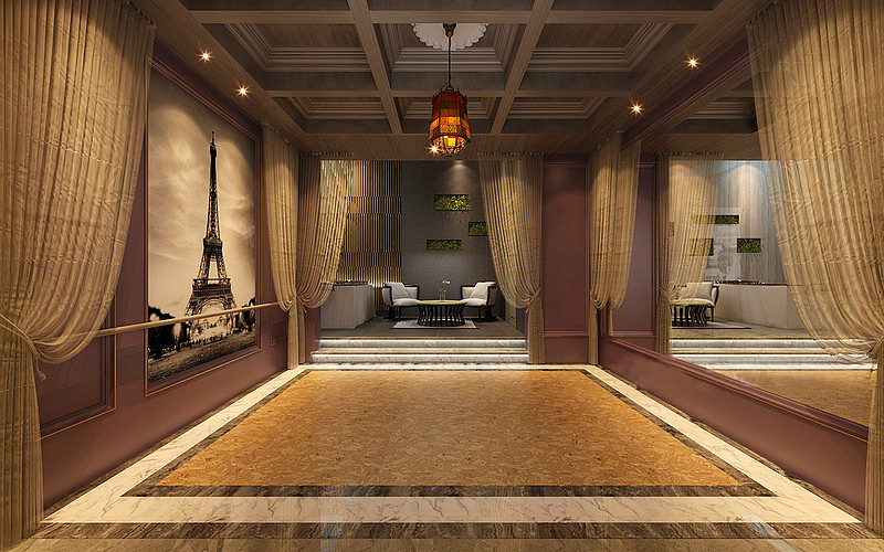 郑州:林溪湾680㎡联排四层别墅,现代都是简约装修