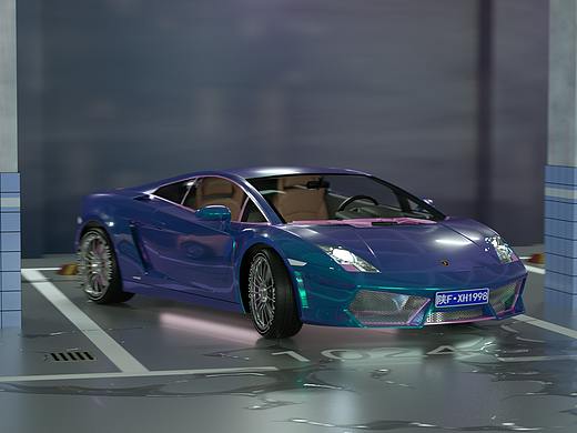 [20200128]蘭博基尼跑車渲染（個(gè)人主頁(yè)-ZNDI0MTUxMDA=） - 機(jī)械/交通 - 站酷設(shè)計(jì)師星l火原創(chuàng)素材 - 站酷ZCOOL