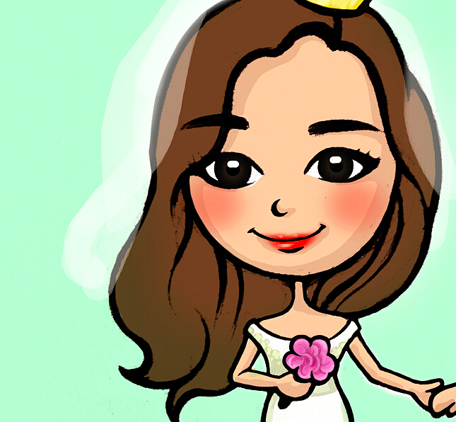 情侣卡通形象设计